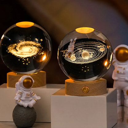 Esfera 3d con luz
